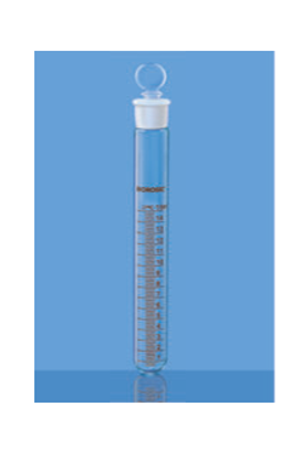Graduated Test Tube with Interchangeable Stopper - 10 ml